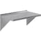 Amgood 18 in. x 30 in. Stainless Steel Wall Shelf With Squared Edge AMG WS-SQ-1830 - alternate 1